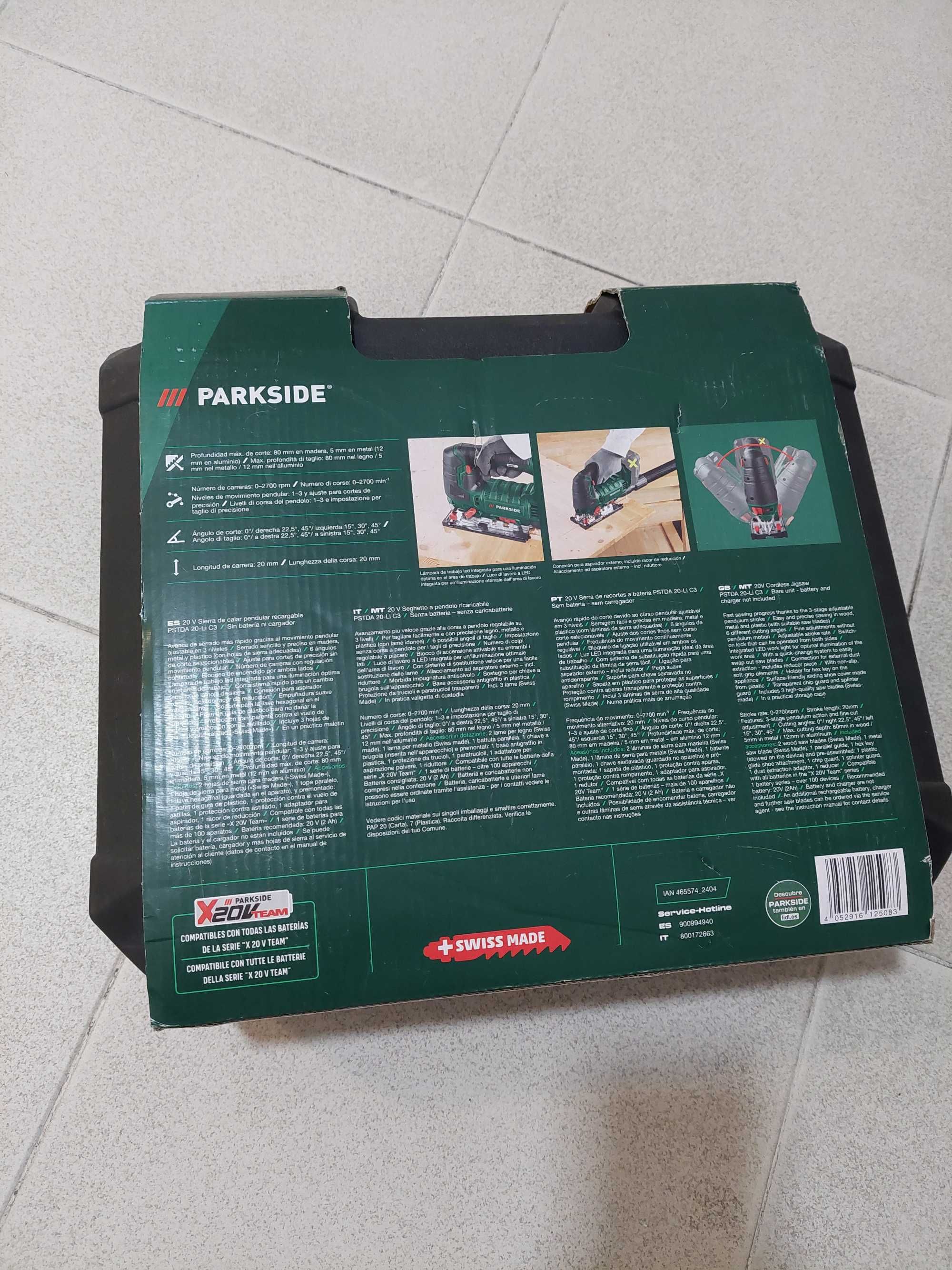 Акумулаторно заге Parkside