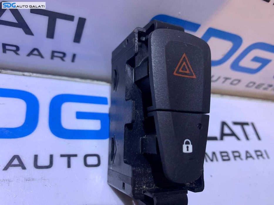 Buton Butoane Releu Avarii Blocare Deblocare Usa Usi Portiera Portiere Renault Megane 3 1.5 DCI 2008 - 2016 Cod 252100502RA 252100502