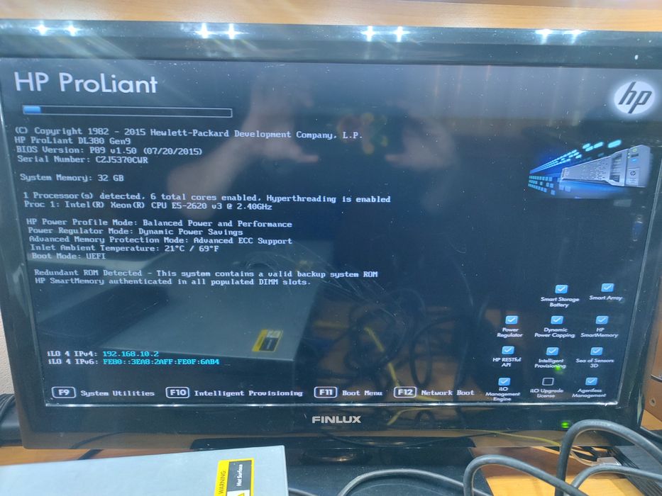 Сървър HPE DL380 Gen9