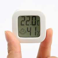 Мини термометър за стая с влагомер