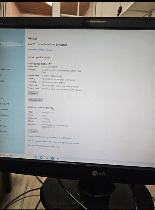 Calculator PC HP ProDesk 400 G3 MT i5