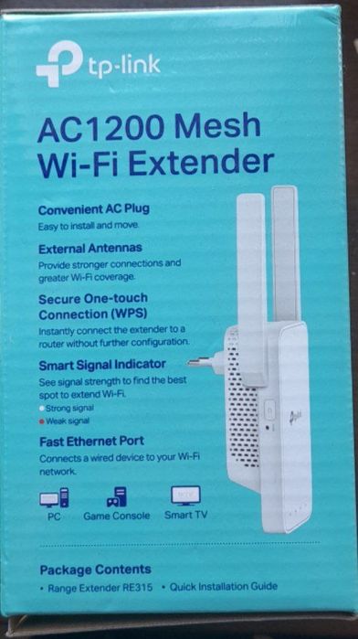 Wi-fi Extender AC1200 новый в идеальном состоянии