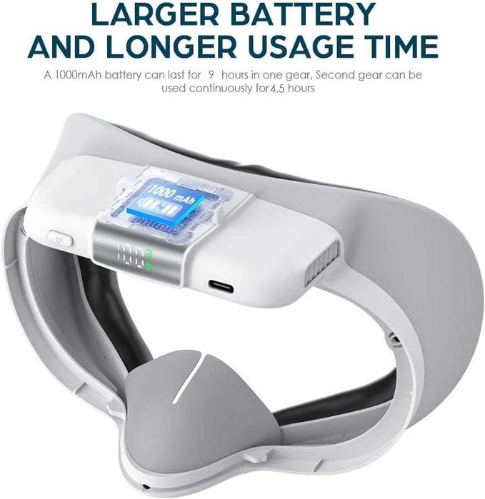 KKCOBVR K3S вентилатор за Meta Quest 3S, облекчава замъгляването