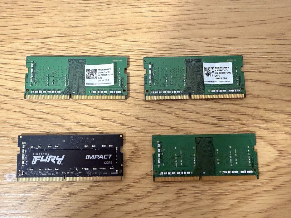 Memorii RAM laptop SODIMM 4 x 8 GB DDR4 3200 Mhz Hynix