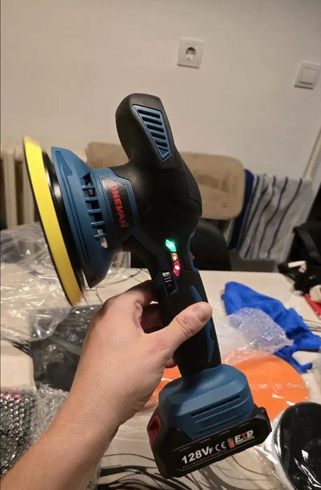 Полираща машина - за автомобил! 150 мм шлифовъчен диск