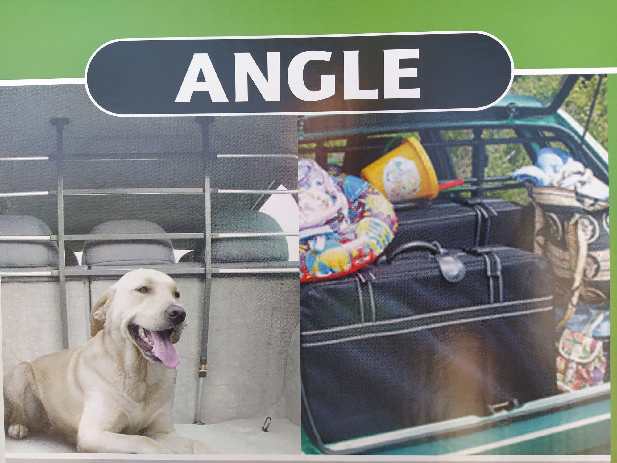 Panou  Bare reglabile separatoare portbagaj auto pentru câini - bagaje