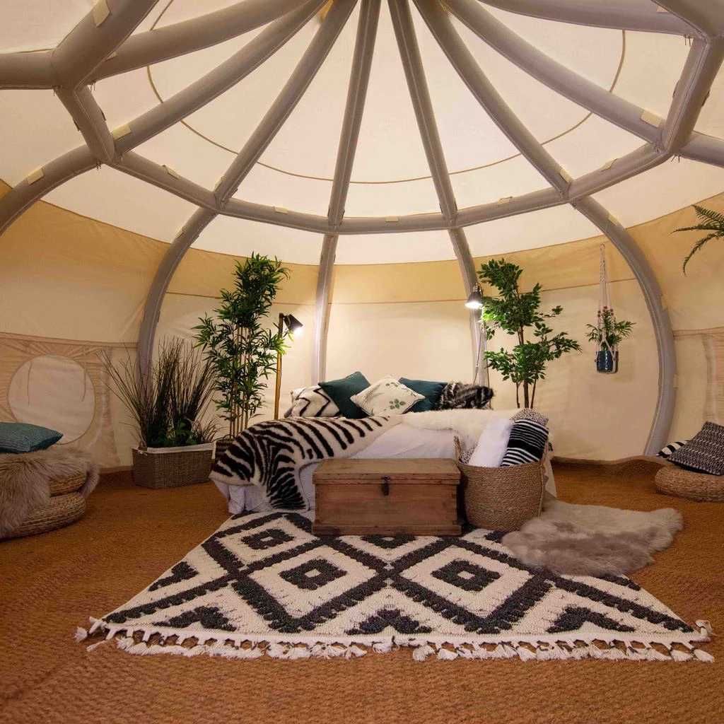 Cort glamping premium Ekobell Lotus Sky