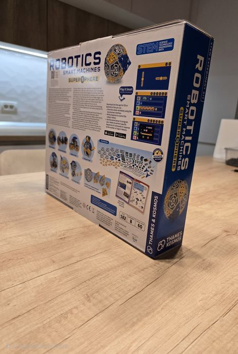 Cadou educațional STEM pentru copii – Kit robotică Super Sphere – nou,