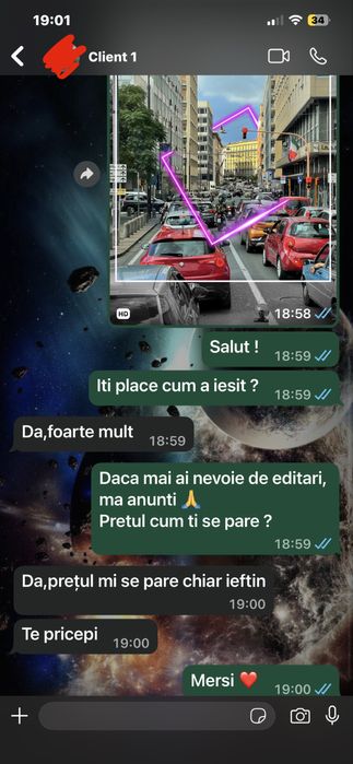 Servicii Editare Foto/Video - WhatsApp