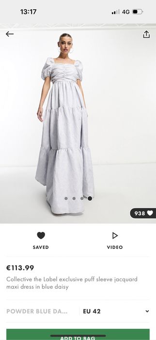 Rochie Asos M 42
