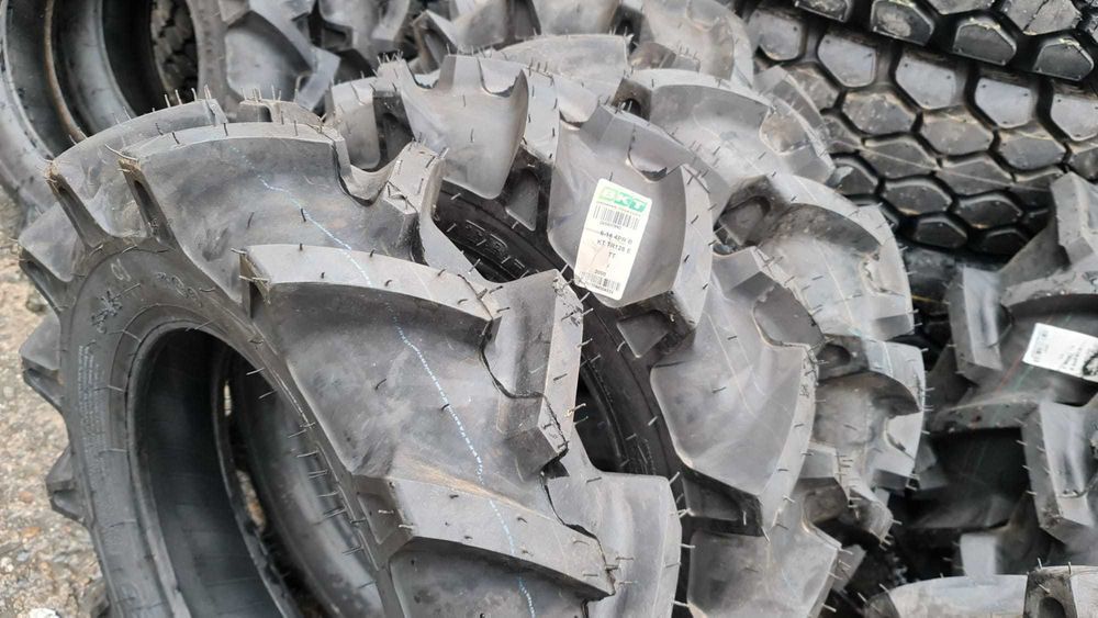 Anvelope noi BKT 6-14 4 pliuri cauciucuri tractor japonez