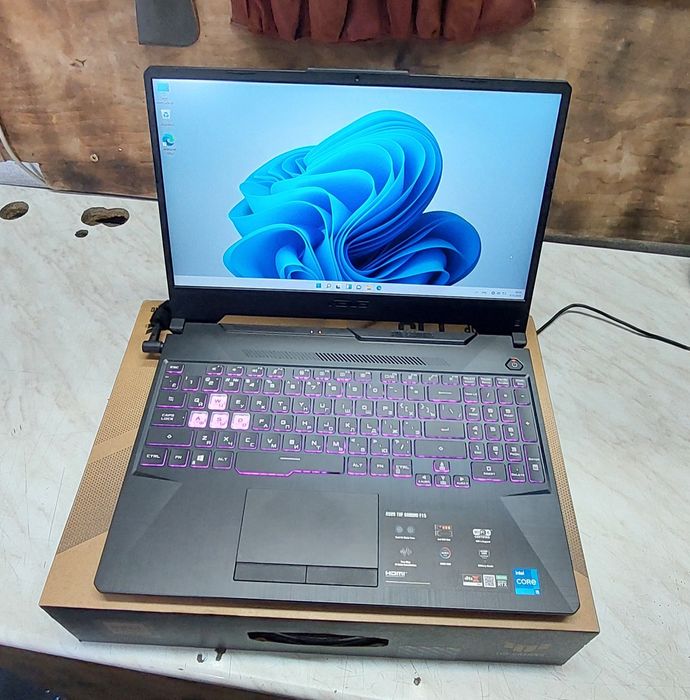 Ноутбук Asus tuf 15 fx506hm