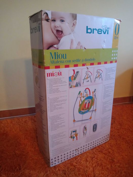 Leagan electric pentru bebelusi Brevi Miou