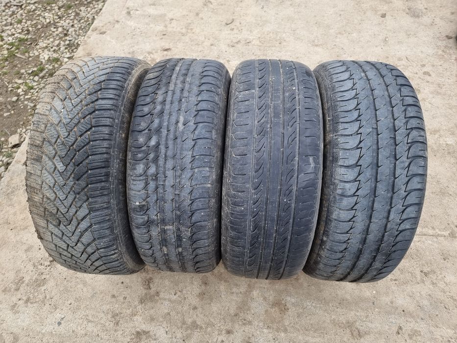Jante aliaj R16 / 5x112  cu anvelope bune 205/55/16