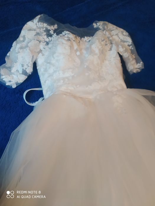 Новое свадебное платье р44-48