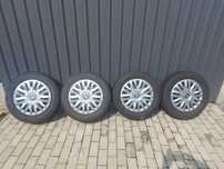 Vand cauciucuri cu jante si capace Opel