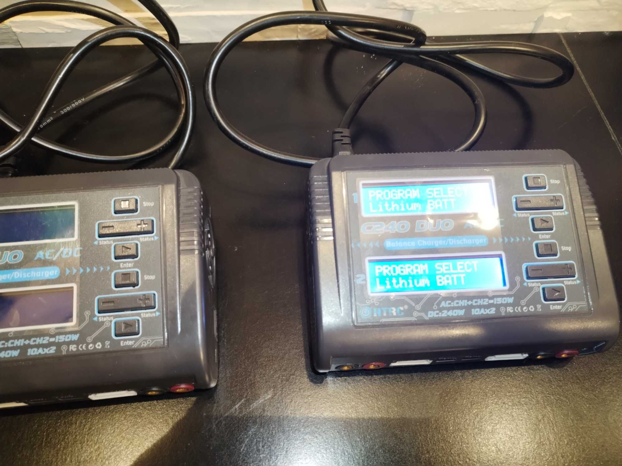 Балансиращо зарядно за rc модели C240 DUO AC/DC HTRC
