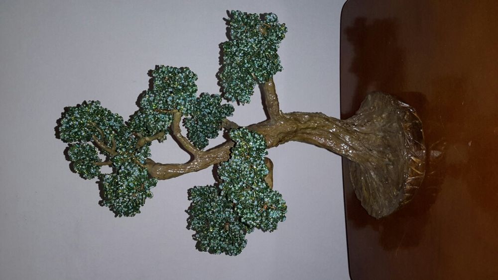 Дерево -Бонсай из бисера