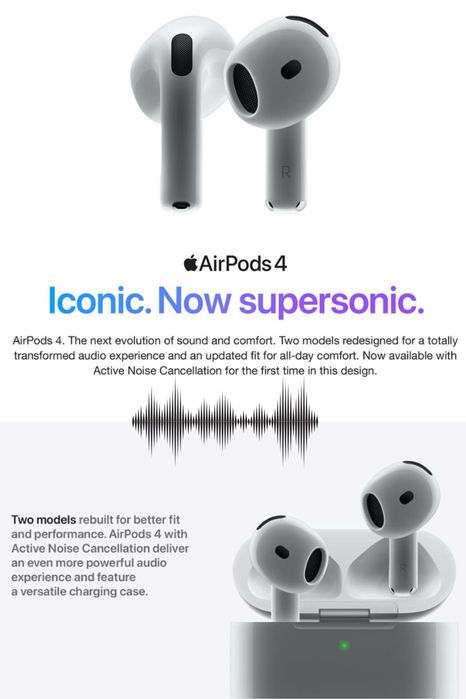 Airpods 4 anc original