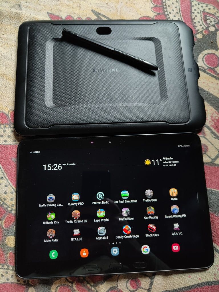 Samsung Tab Active Pro,4G LTE, Rezistenta apa, praf