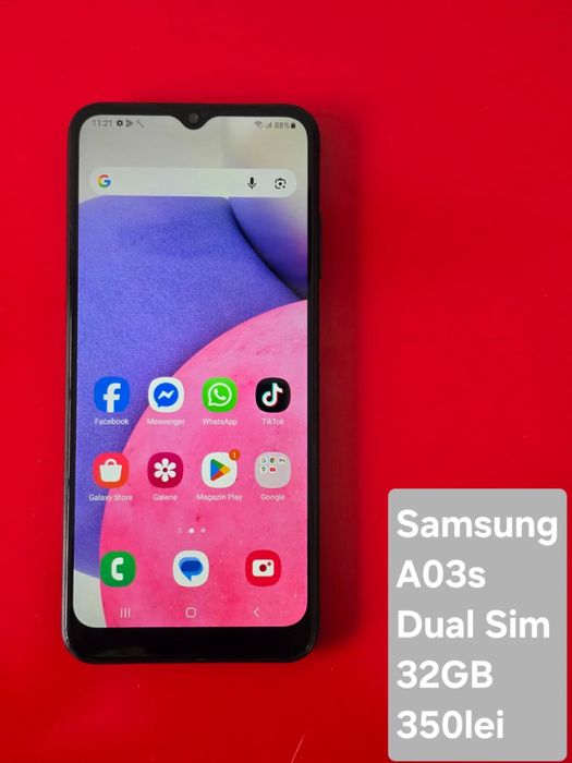 Samsung A03s - ofer garantie