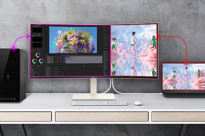 Monitor LG 38WR85QC-W ultrawide WQHD NanoIPS, HDR 144hz 2 ani garantie