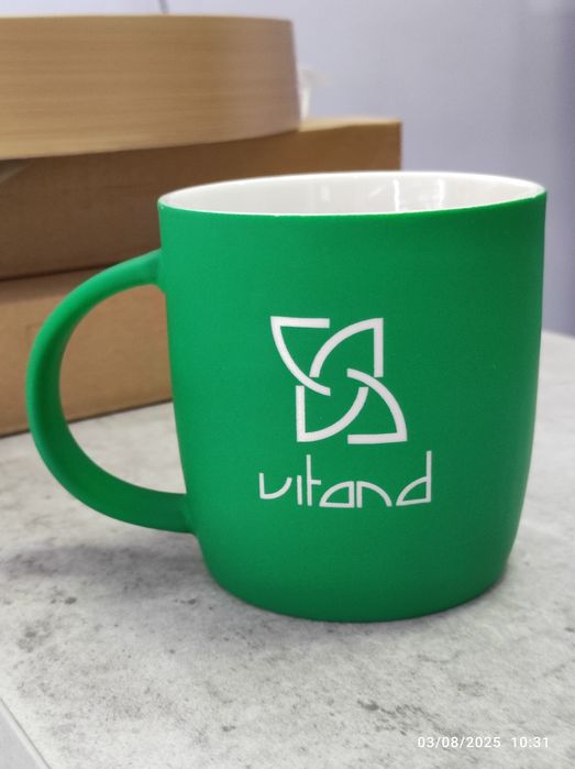 Soft tuch bakal yashil rangli bakal reklamasi