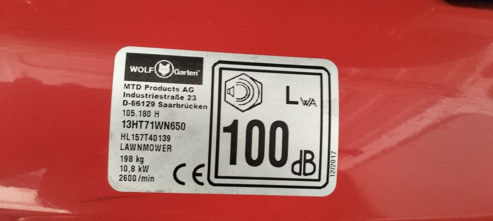 Tractoraș gazon 18cp