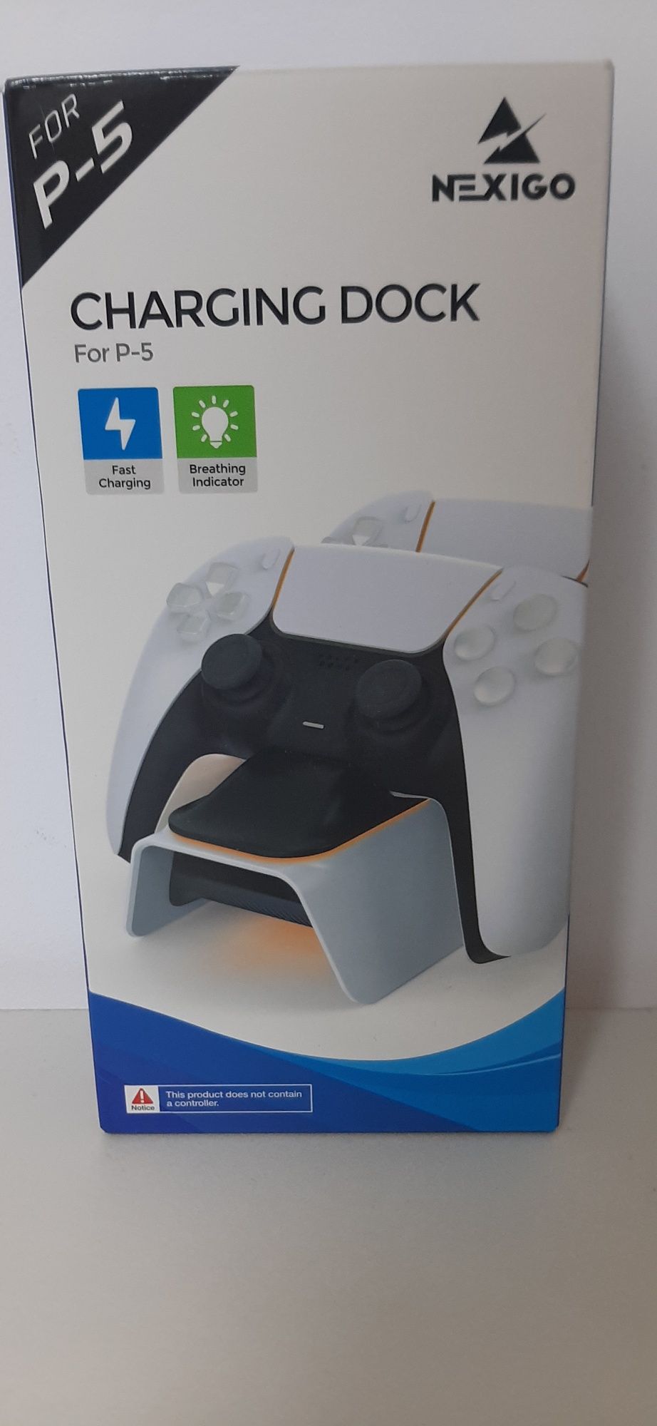 Dublu incarcator controller fast charge psp 5 ps 5 PlayStation 5 led
