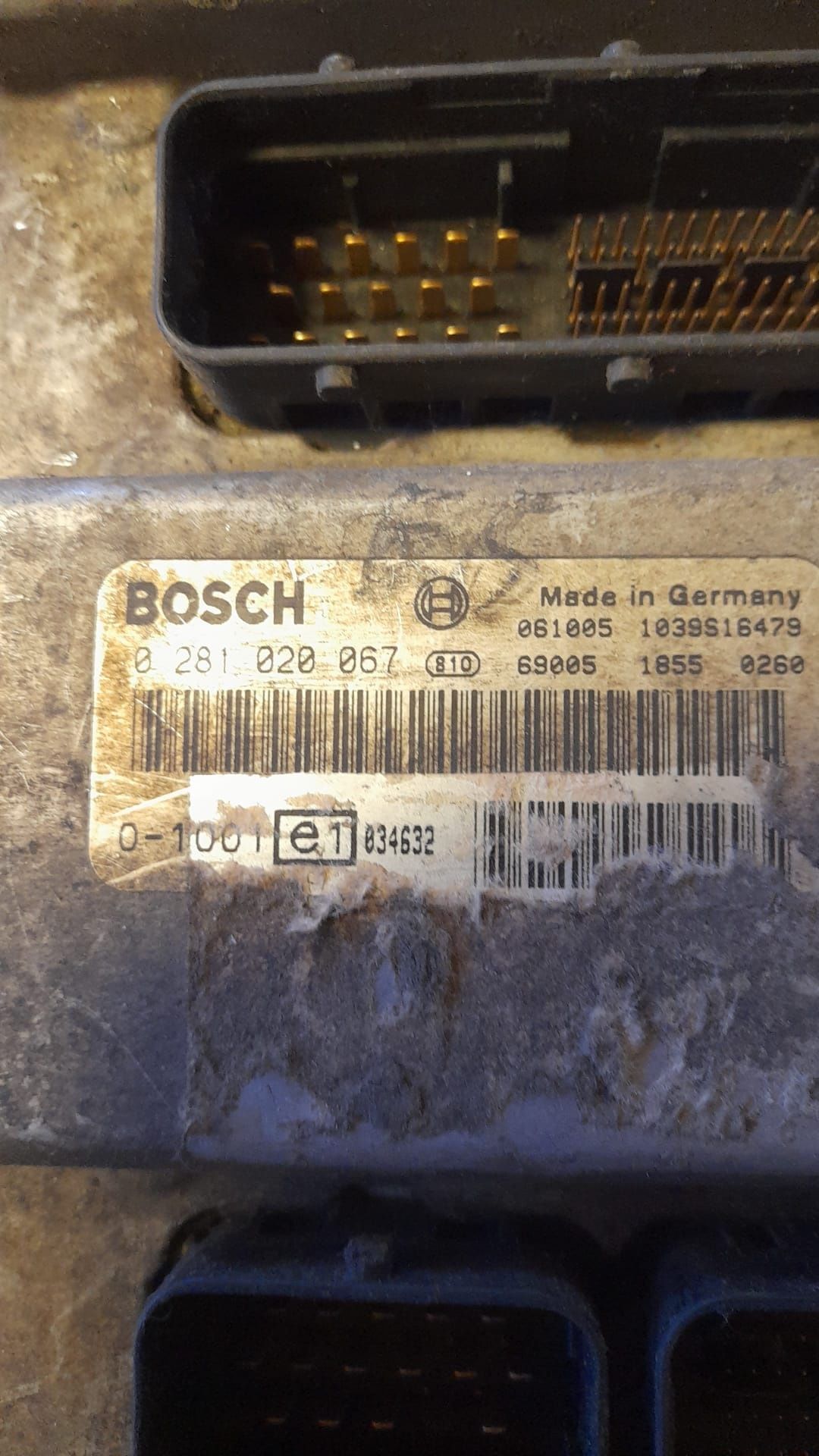 Calculator motor ECU Bosch MAN Tgx cod 0281020067