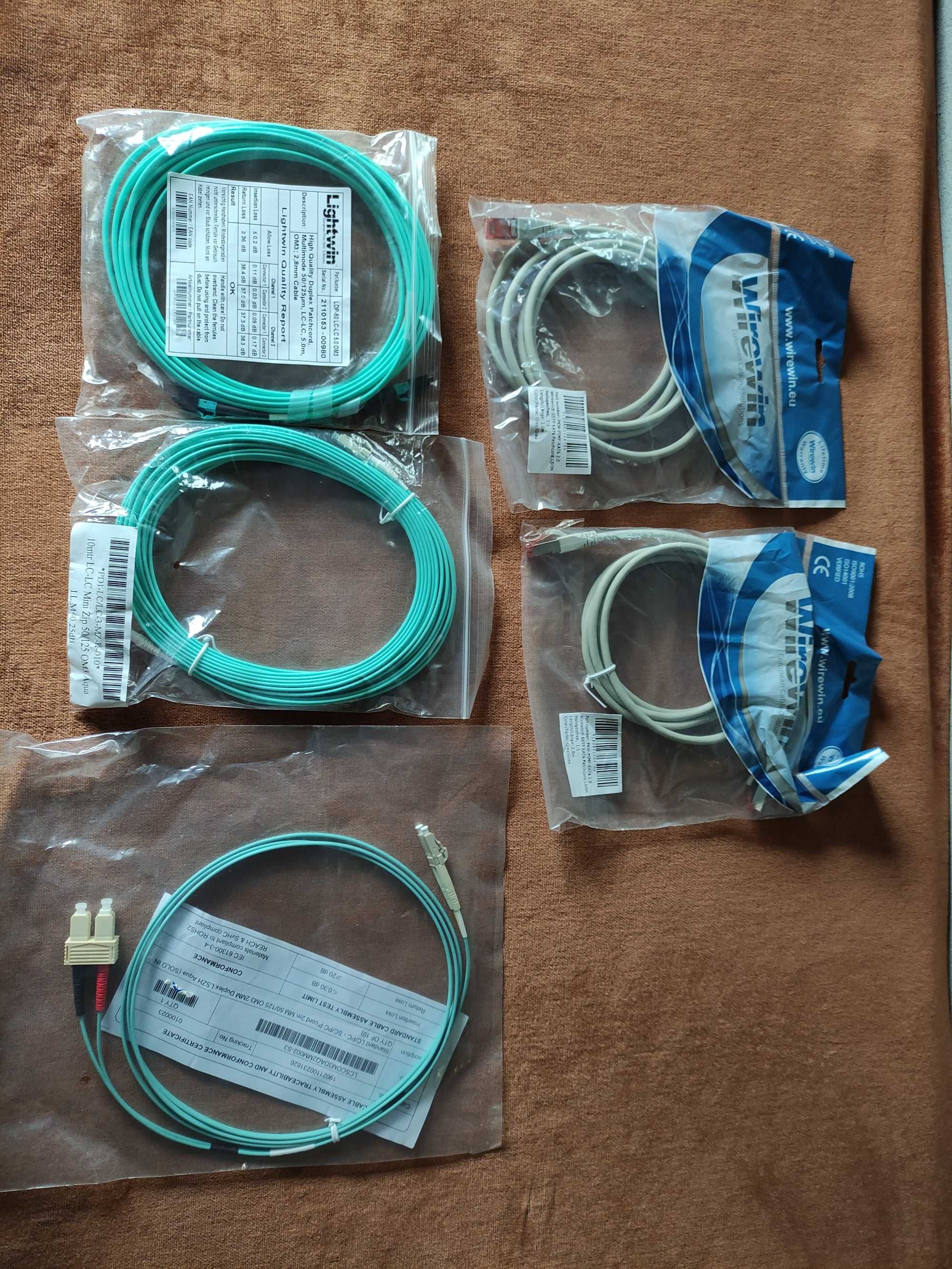 Cablu retea fibra optica  LC-LC/ LC-PC