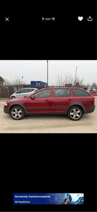 Skoda octavia scout 2.0 tdi 4x4 full option