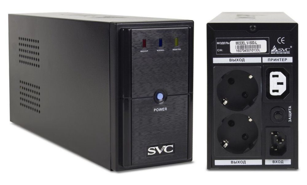 Источник бесперебойного питания ИБП UPS SVC V500-L
