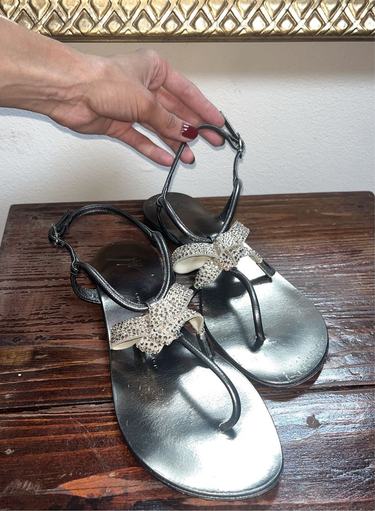 Sandale Giuseppe Zanotti, piele naturală