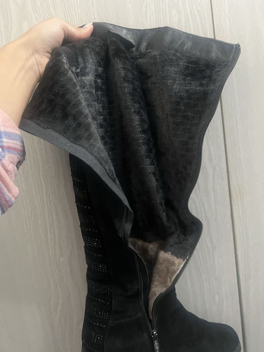 Ботфорты сапоги зимние