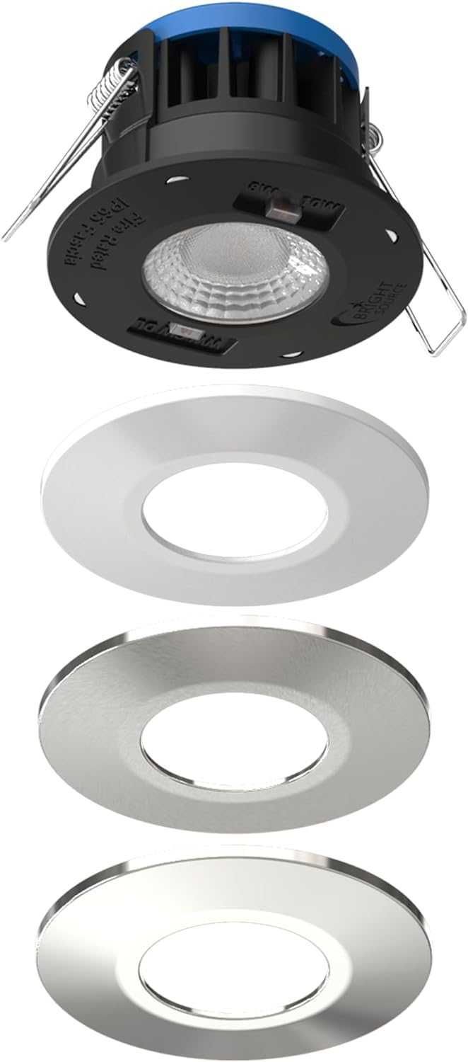 Bright Source All in One,превключваеми 8w/10w LED Downlight,пакет от 6