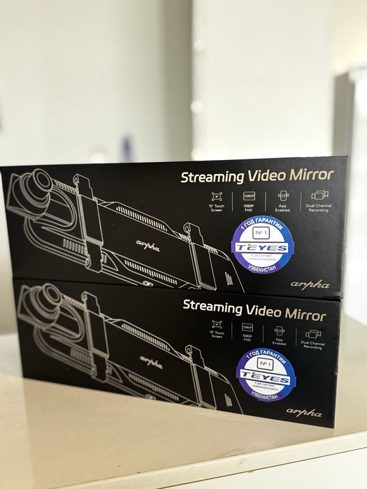 Teyes bay Alfa e21 registrator zerkali 2v1 Fhd