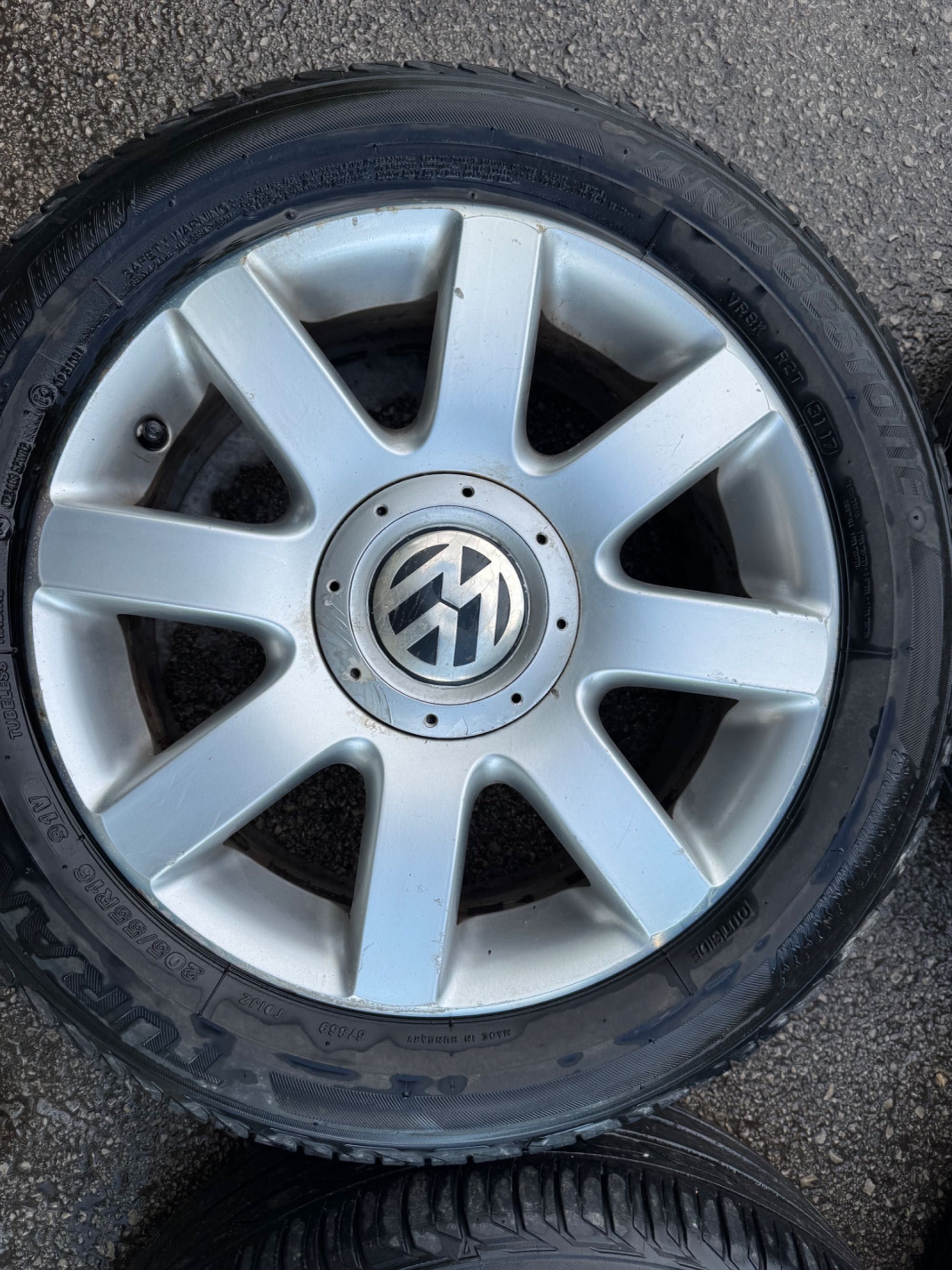 Джанти Фолксваген голф туаран Vw golf VW TOURAN 16” 205/55/16