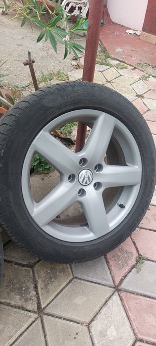 Jante cu cauciucuri de iarna  5x130 R19 touareg q7 porsche cayenne