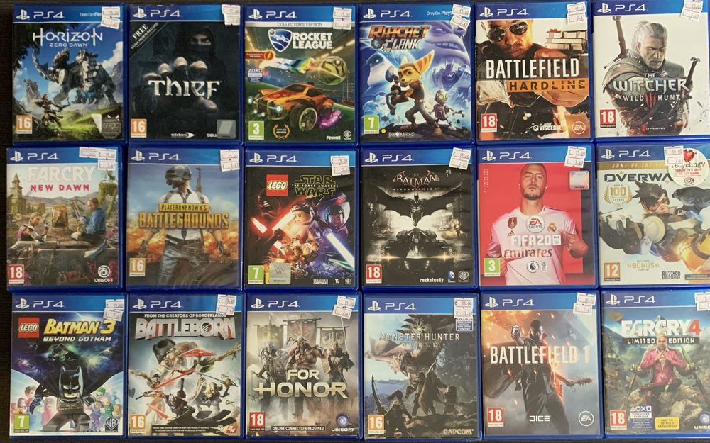 PS4/ Игри за Playstation 4/ИГРИ САМО - 15 лв за брой