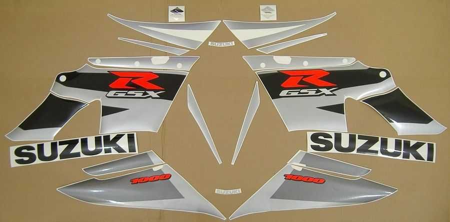 Стикери Сузуки 1000 GSXR 2003-2004г Suzuki GSX-R лепенки к3 к4 k3 k4