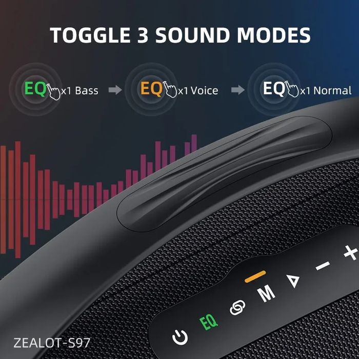 Zealot S97 boxa portabila 80W