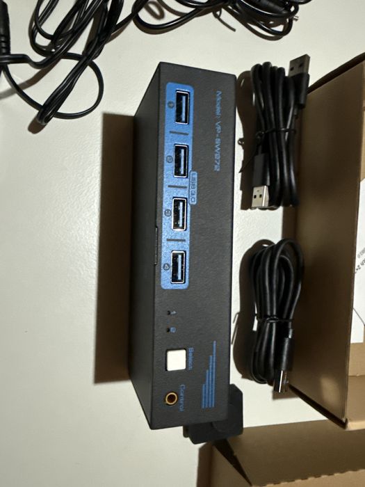 Switch KVM VPFET VP-SW272 HDMI 2.0,DP 1.2,USB 3.0,4k60Hz,2x2monitoare