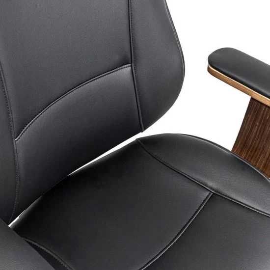Scaun Birou Directorial Lemn si Piele DHO 1606 Modern LIVRARE GRATUITA