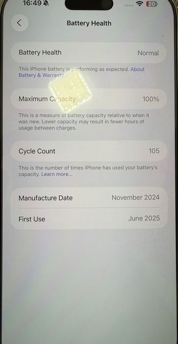 Iphone 16 Pro Max White Titanium 256