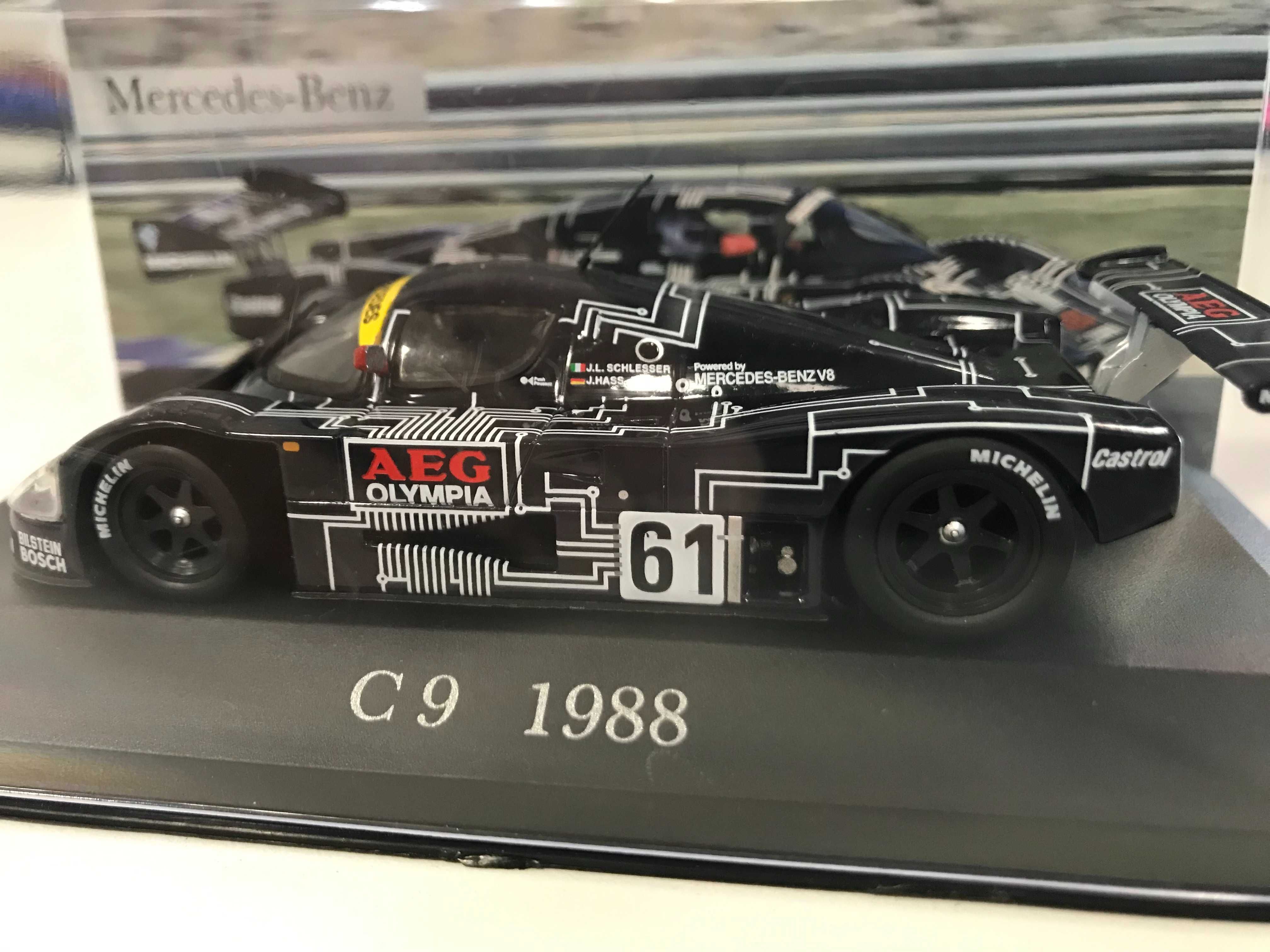 Колекционерски модел метална количка DE AGOSTINI SAUBER-MERCEDES C9