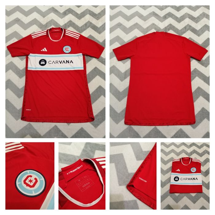 ADIDAS tricou NOU fotbal CHICAGO autentic MLS | transport GRATUIT‼️FAN