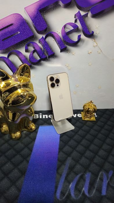iPhone 13 PRO Gold 128GB Baterie:83%.Preṭ fix!