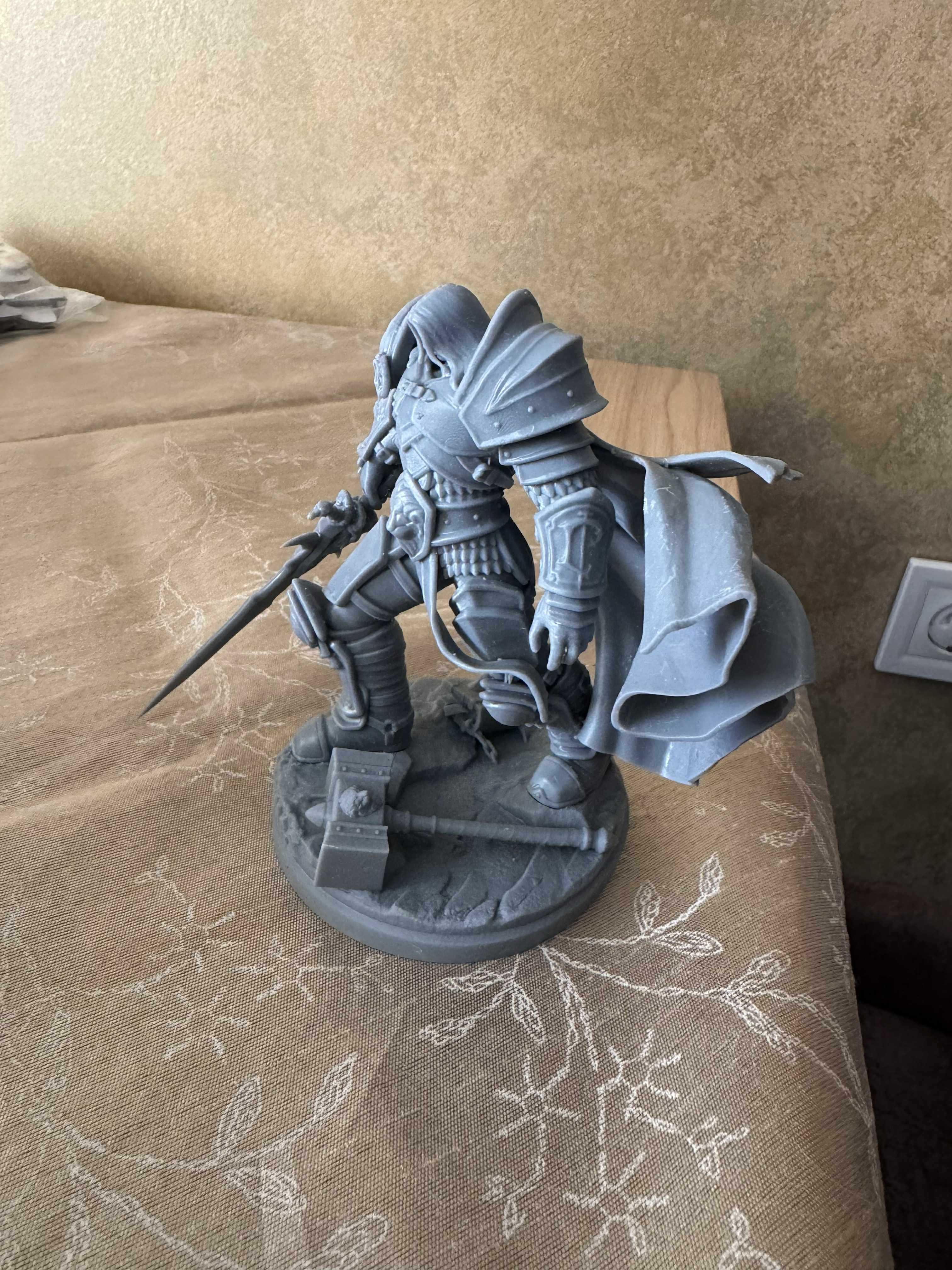 3D статуетка на The Lich King - Arthas от World of Warcraft!