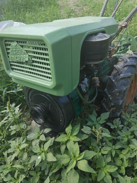 Motocultor goldoni cu motor pasquali de 14 cai benzina
